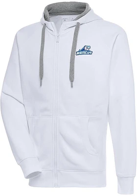 Antigua West Michigan Whitecaps Mens Victory Long Sleeve Full Zip Jacket