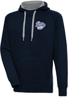 Antigua Corpus Christi Hooks Mens Navy Blue Victory Long Sleeve Hoodie