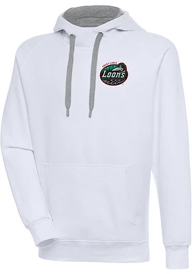 Antigua Great Lakes Loons Mens Victory Long Sleeve Hoodie