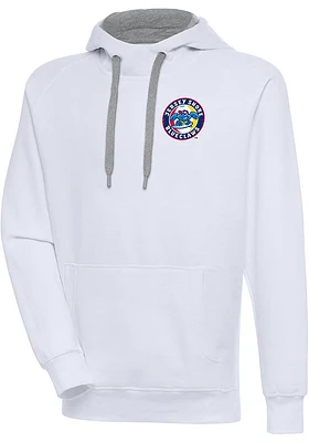 Antigua Jersey Shore BlueClaws Mens White Victory Long Sleeve Hoodie