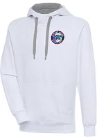 Antigua Jersey Shore BlueClaws Mens White Victory Long Sleeve Hoodie