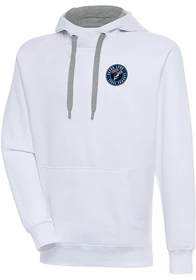 Antigua Sugar Land Space Cowboys Mens White Victory Long Sleeve Hoodie