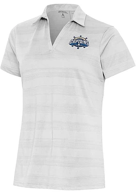 Antigua Lake County Captains Womens Compass Short Sleeve Polo Shirt