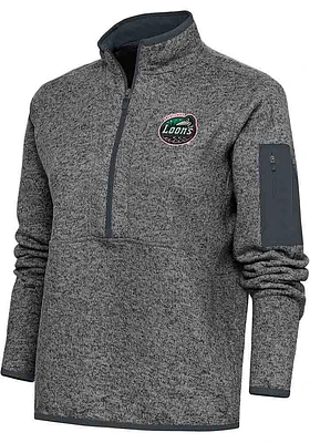 Antigua Great Lakes Loons Womens Fortune Qtr Zip