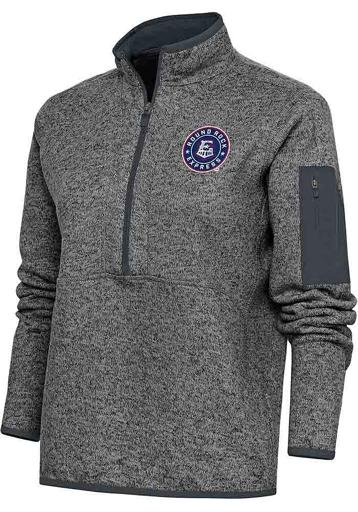 Antigua Round Rock Express Womens Fortune Qtr Zip