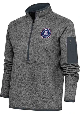 Antigua Round Rock Express Womens Fortune Qtr Zip