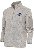 Antigua San Antonio Missions Womens Oatmeal Fortune Qtr Zip