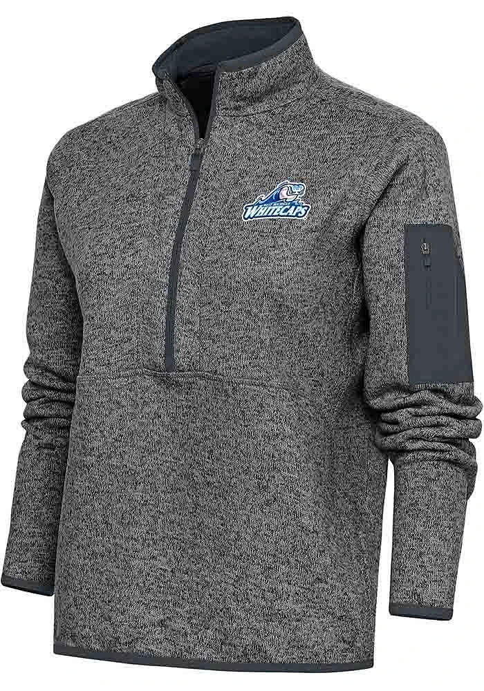 Antigua West Michigan Whitecaps Womens Fortune Qtr Zip
