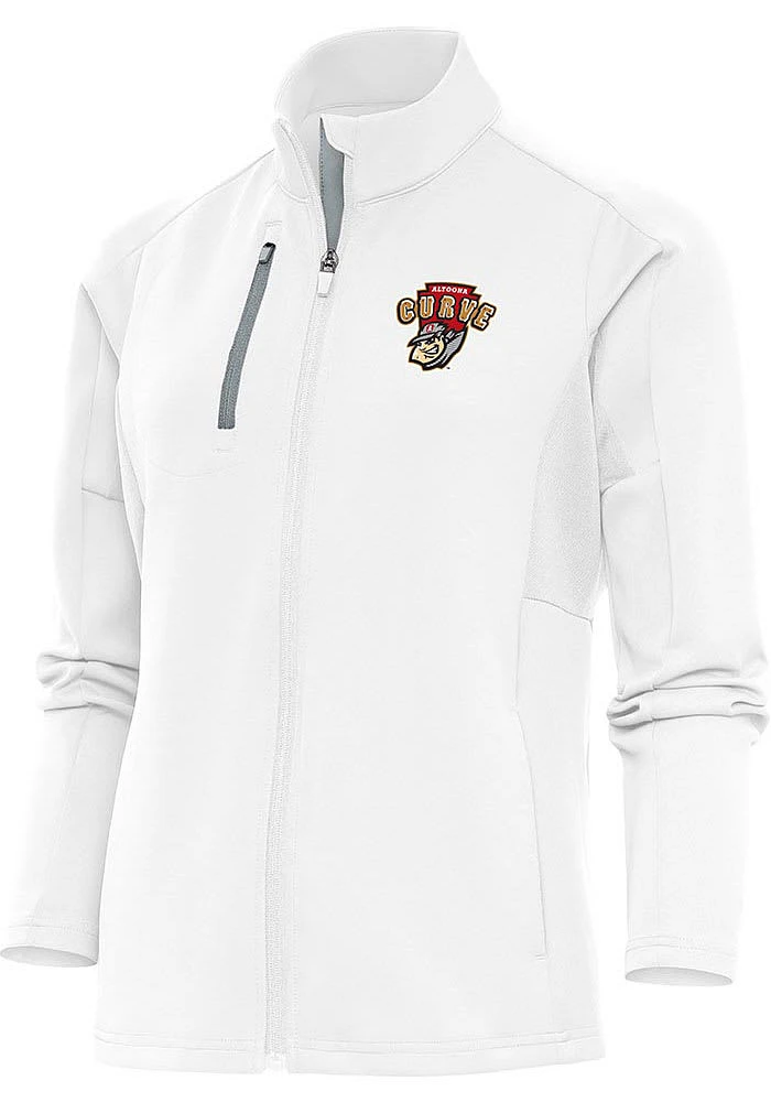 Antigua Altoona Curve Womens White Generation Light Weight Jacket