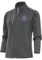 Antigua Amarillo Sod Poodles Womens Grey Generation Light Weight Jacket