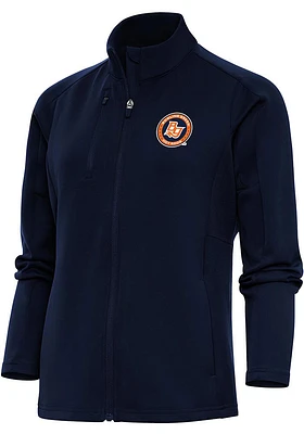Antigua Bowling Green Hot Rods Womens Navy Blue Generation Light Weight Jacket