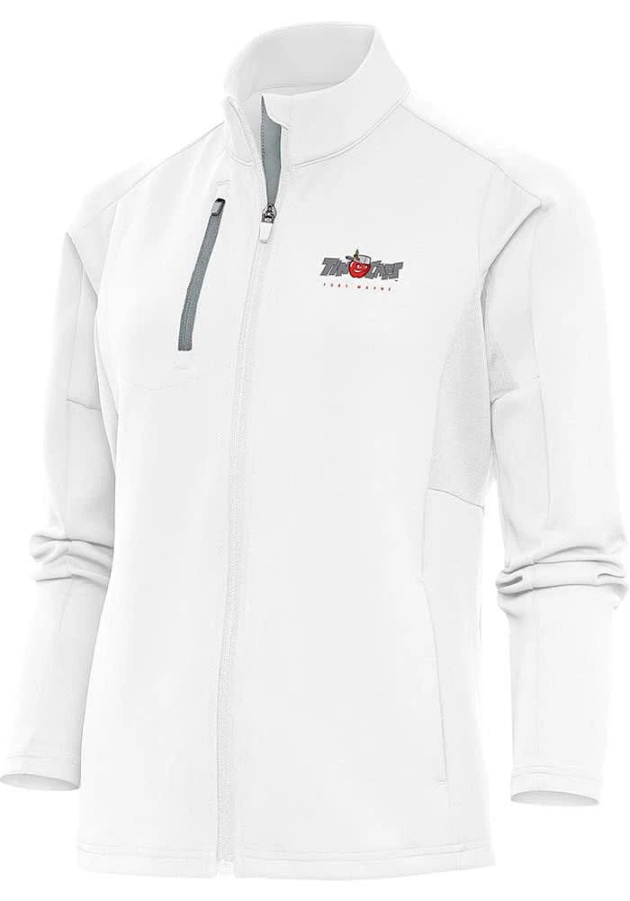 Antigua Fort Wayne TinCaps Womens White Generation Light Weight Jacket