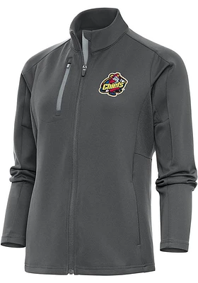 Antigua Peoria Chiefs Womens Grey Generation Light Weight Jacket