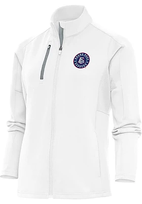 Antigua Round Rock Express Womens White Generation Light Weight Jacket