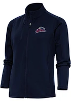 Antigua Scranton Wilkes Womens Navy Blue Generation Light Weight Jacket