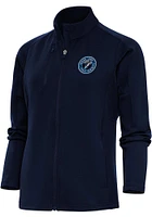 Antigua Sugar Land Space Cowboys Womens Navy Blue Generation Light Weight Jacket