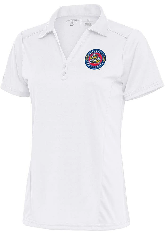 Antigua Amarillo Sod Poodles Womens Tribute Short Sleeve Polo Shirt