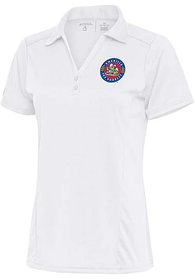 Antigua Amarillo Sod Poodles Womens Tribute Short Sleeve Polo Shirt