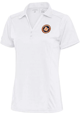 Antigua Bowling Green Hot Rods Womens Tribute Short Sleeve Polo Shirt