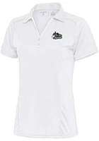 Antigua Quad Cities River Bandits Womens Tribute Short Sleeve Polo Shirt