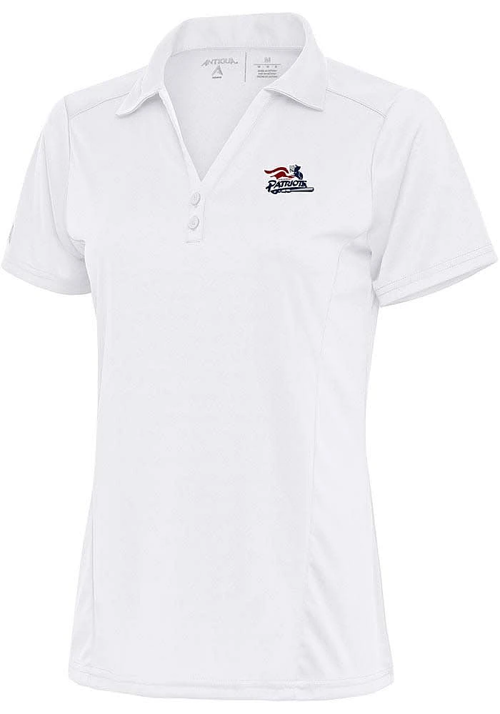 Antigua Somerset Patriots Womens Tribute Short Sleeve Polo Shirt
