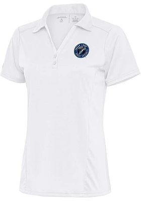 Antigua Sugar Land Space Cowboys Womens Tribute Short Sleeve Polo Shirt