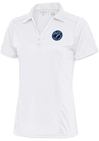 Antigua Sugar Land Space Cowboys Womens Tribute Short Sleeve Polo Shirt