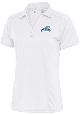 Antigua West Michigan Whitecaps Womens Tribute Short Sleeve Polo Shirt