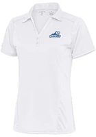 Antigua West Michigan Whitecaps Womens Tribute Short Sleeve Polo Shirt