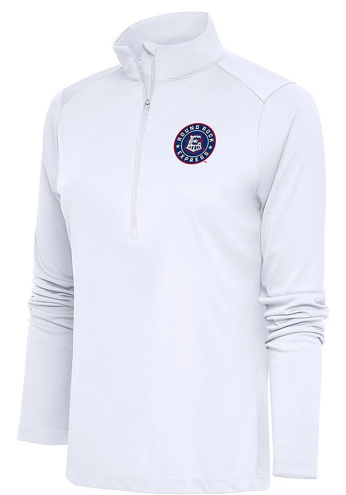 Antigua Round Rock Express Womens Tribute Qtr Zip Pullover