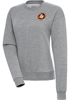 Antigua Bowling Green Hot Rods Womens Grey Victory Crew Sweatshirt
