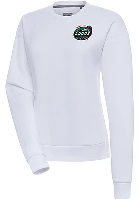 Antigua Great Lakes Loons Womens Victory Crew Sweatshirt