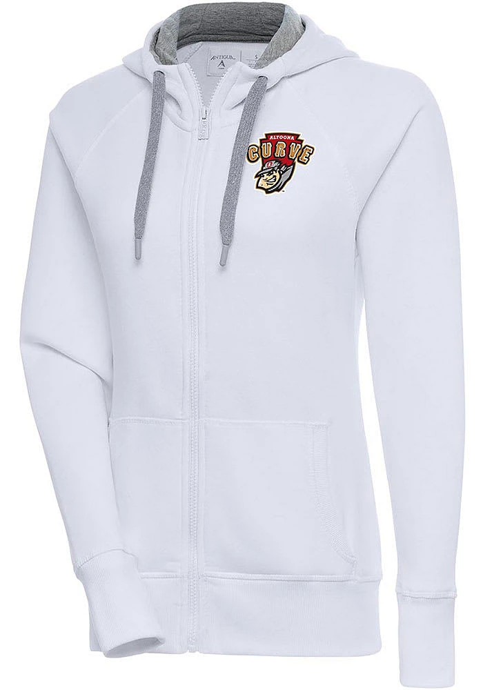 Antigua Altoona Curve Womens Victory Long Sleeve Full Zip Jacket