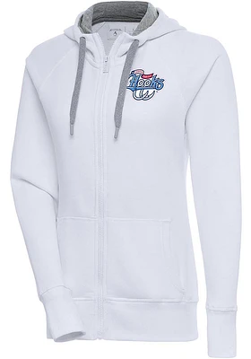 Antigua Corpus Christi Hooks Womens Victory Long Sleeve Full Zip Jacket