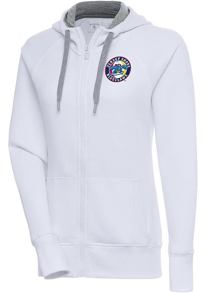 Antigua Jersey Shore BlueClaws Womens Victory Long Sleeve Full Zip Jacket