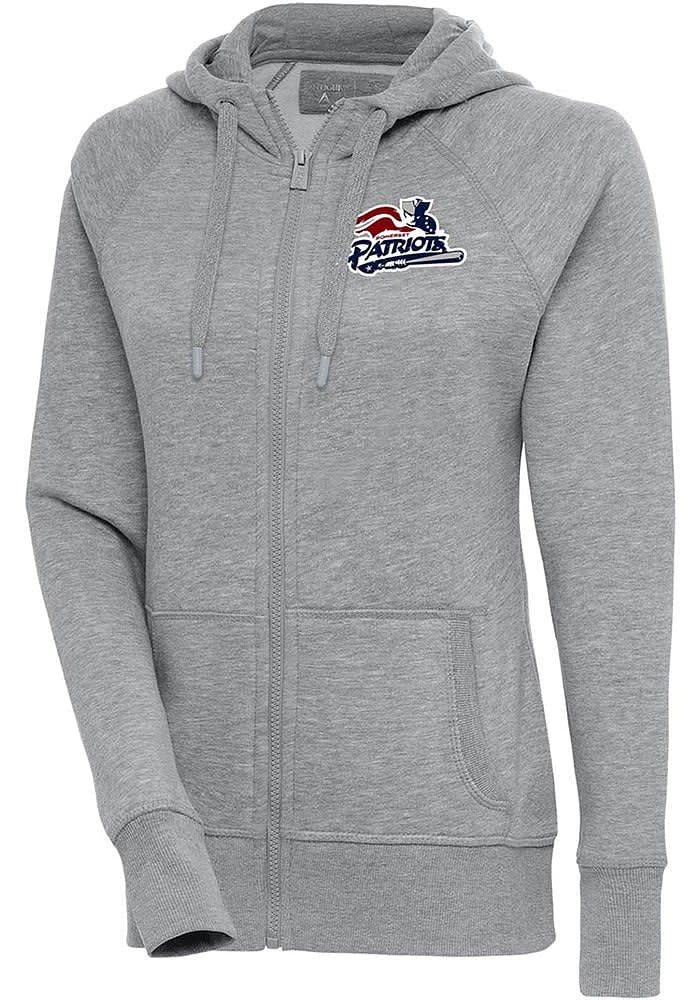 Antigua Somerset Patriots Womens Victory Long Sleeve Full Zip Jacket