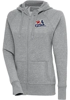 Antigua Somerset Patriots Womens Victory Long Sleeve Full Zip Jacket