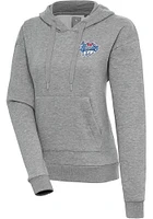 Antigua Corpus Christi Hooks Womens Grey Victory Hooded Sweatshirt