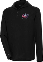 Antigua Columbus Blue Jackets Mens Strong Hold Long Sleeve Hoodie