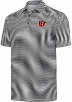 Antigua Cincinnati Bengals Mens Skills Short Sleeve Polo