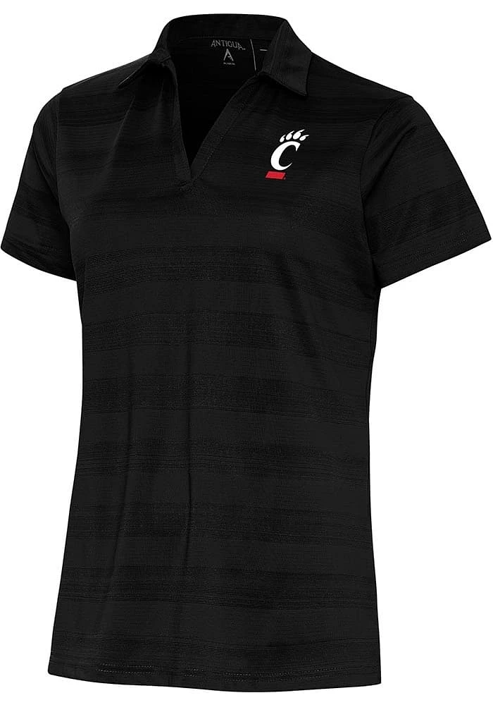 Antigua Cincinnati Bearcats Womens Compass Short Sleeve Polo Shirt