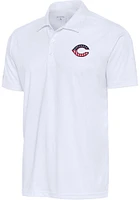 Antigua Cincinnati Reds Mens White Americana Tribute Short Sleeve Polo