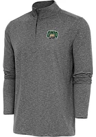 Antigua Ohio Bobcats Mens Hunk Long Sleeve Qtr Zip Pullover