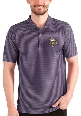 Antigua Minnesota Vikings Mens Purple Esteem Short Sleeve Polo