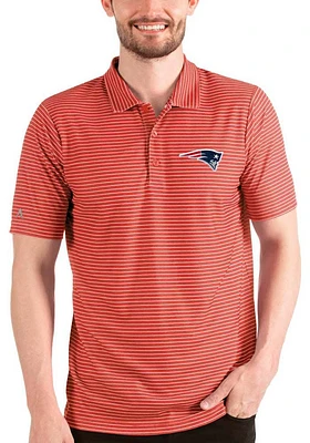 Antigua New England Patriots Mens Esteem Short Sleeve Polo