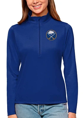 Antigua Buffalo Sabres Womens Tribute Qtr Zip Pullover