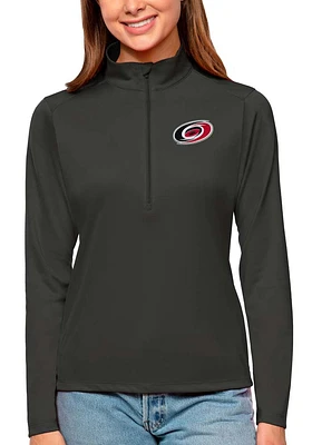 Antigua Carolina Hurricanes Womens Tribute Qtr Zip Pullover