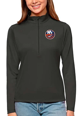 Antigua New York Islanders Womens Tribute Qtr Zip Pullover