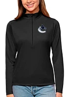 Antigua Vancouver Canucks Womens Tribute Qtr Zip Pullover