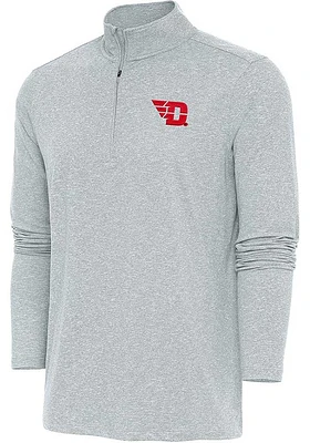 Antigua Dayton Flyers Mens Hunk Long Sleeve 1/4 Zip Pullover